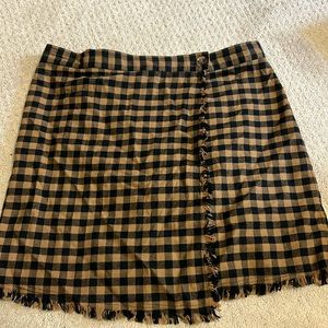 Urban outfitters button wrap skirt, size large. Worn once in perfect condition.